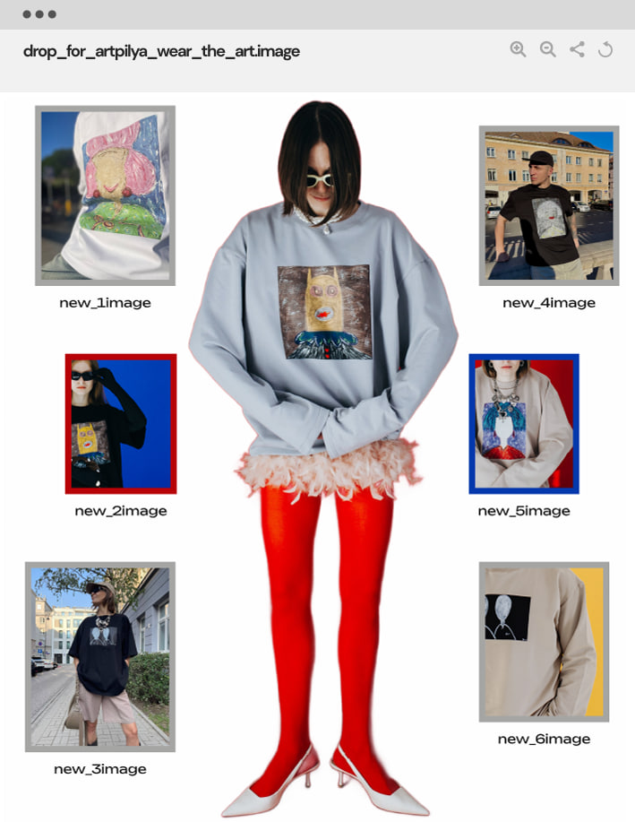 Independent artist merchandise project